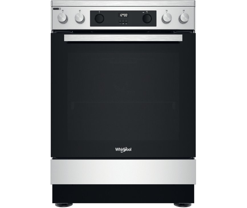 Whirlpool WS68V8CCXT keramisch fornuis - rvs