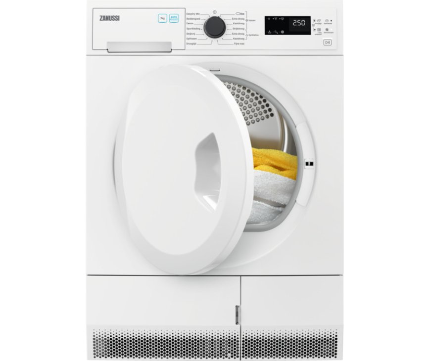 Zanussi ZDPN722SW condensdroger - 7 kg. met display