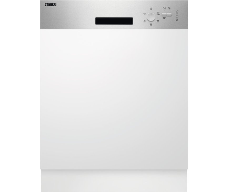 Zanussi ZDSN151X2 inbouw vaatwasser met rvs paneel - 49 dB