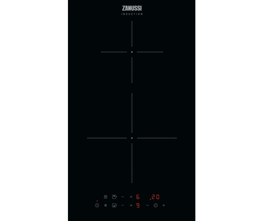 Zanussi ZITN323K inbouw inductie kookplaat - domino - 2-pits