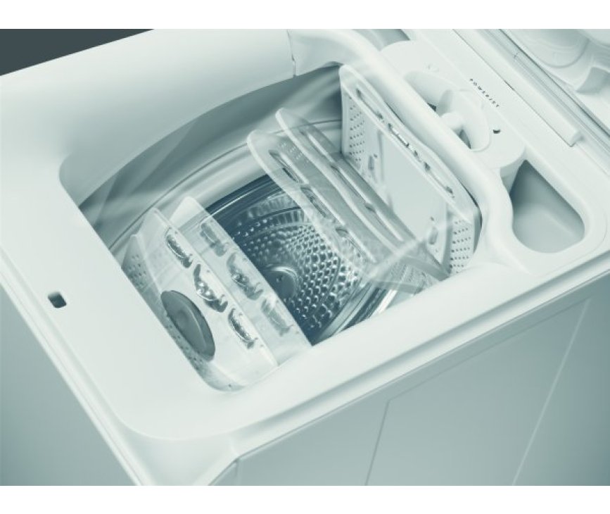 De Aeg L61260TL wasmachine bovenlader heeft een vermogen van wel 1200 toeren!