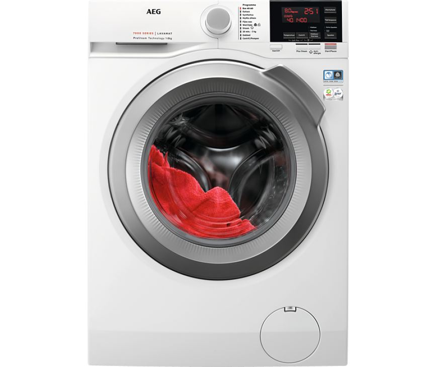 Geheim uitlokken Plaatsen AEG L7FBREMEN wasmachine, 8 kg. en 1600 toeren