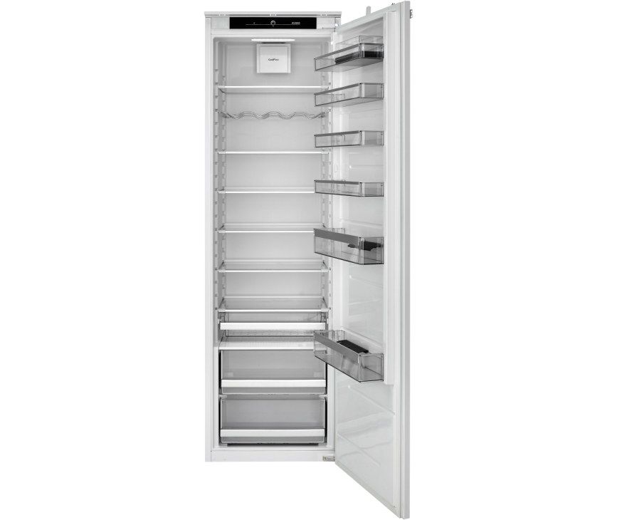 De Atag KS25178A is een zeer ruime inbouw koelkast met een nishoogte van 178 cm.