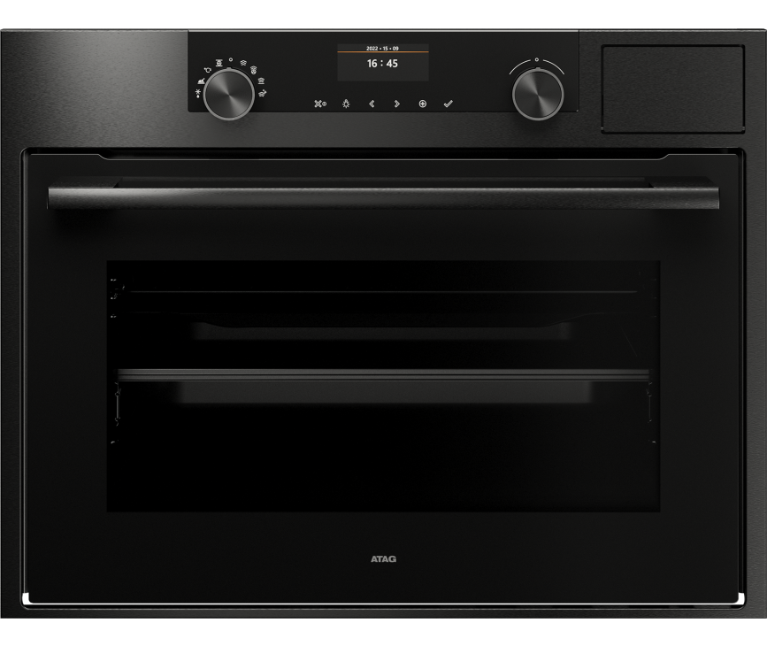 Atag CS46121C inbouw combi-stoomoven - blacksteel