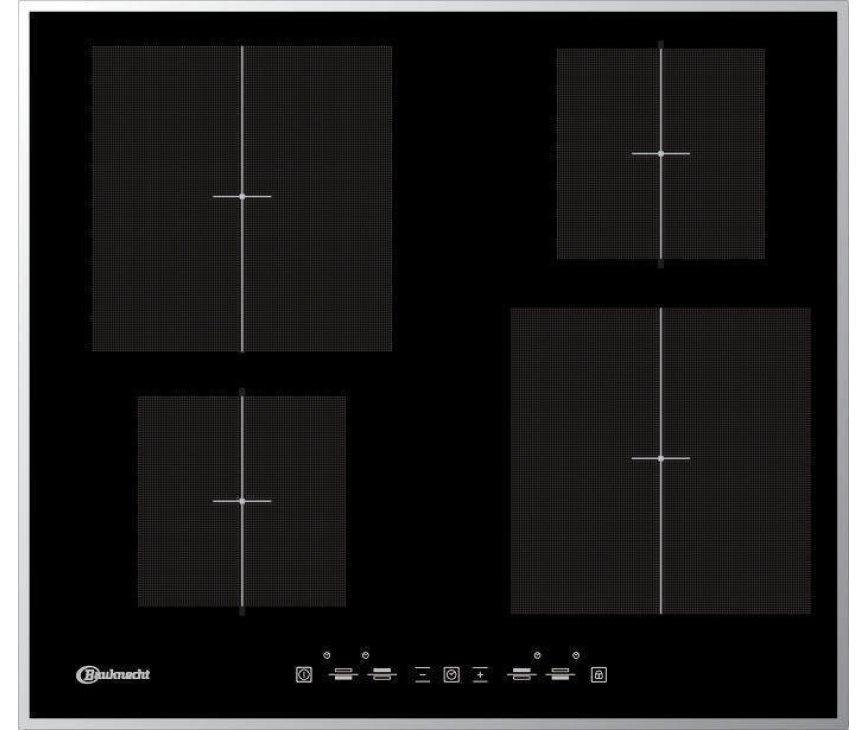 Bauknecht ETI 1600 inductie inbouw kookplaat