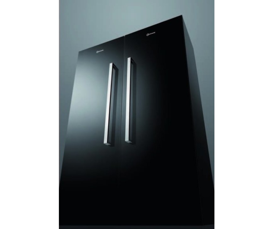 De Platinum design koelkasten uitgevoerd in een side-by-side opstelling