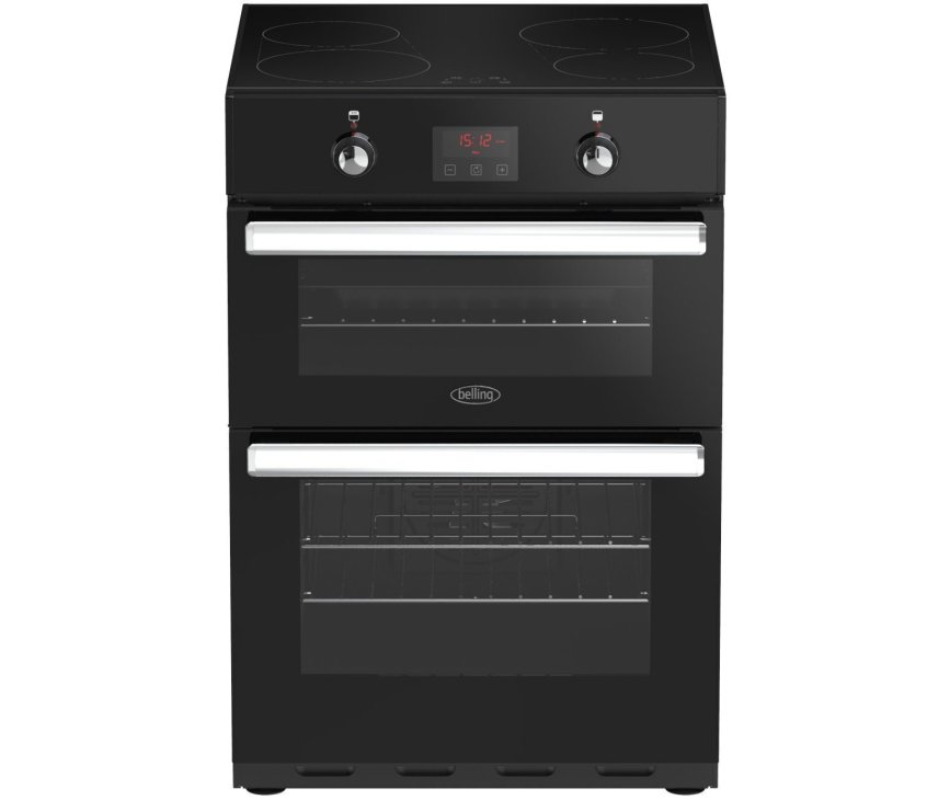 Belling Cookcentre 60 Ei BK inductie fornuis - zwart - 60 cm