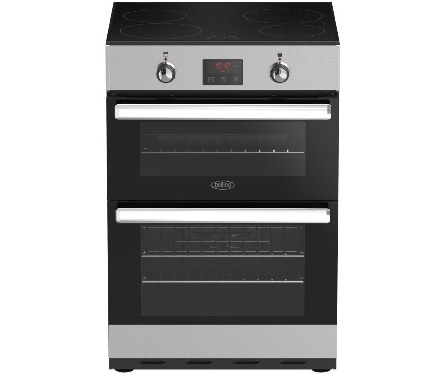 Belling Cookcentre 60 Ei RVS inductie fornuis - 60 cm