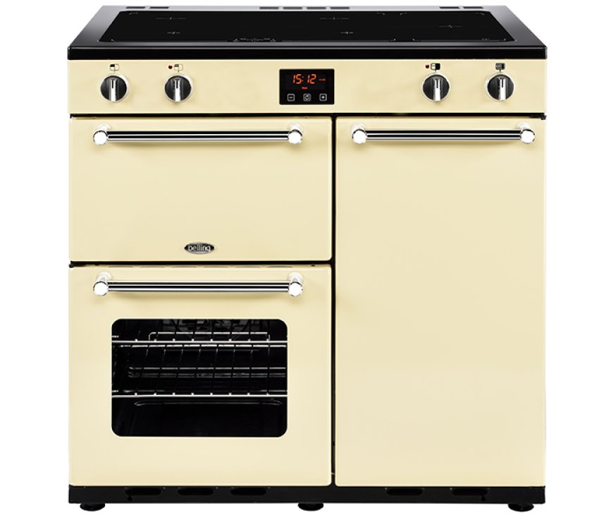 Belling KENSINGTON 90 EI CREME inductie fornuis - creme - 3 ovens