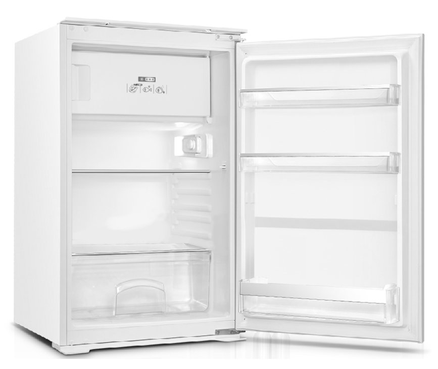 Frilec BERLIN088-4-E-040E inbouw koelkast met vriesvak - nis 88 cm.