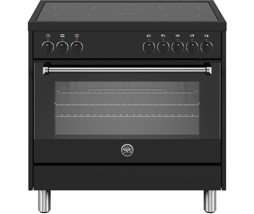 Bertazzoni MPL95I1ENNP inductie fornuis - zwart