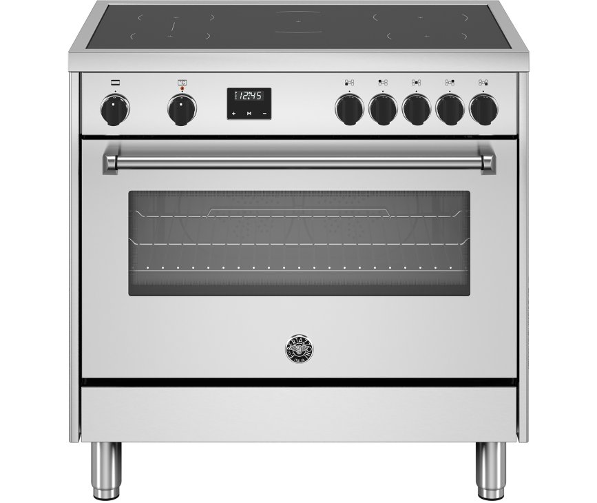 Bertazzoni MPL95I1EXT inductie fornuis - rvs