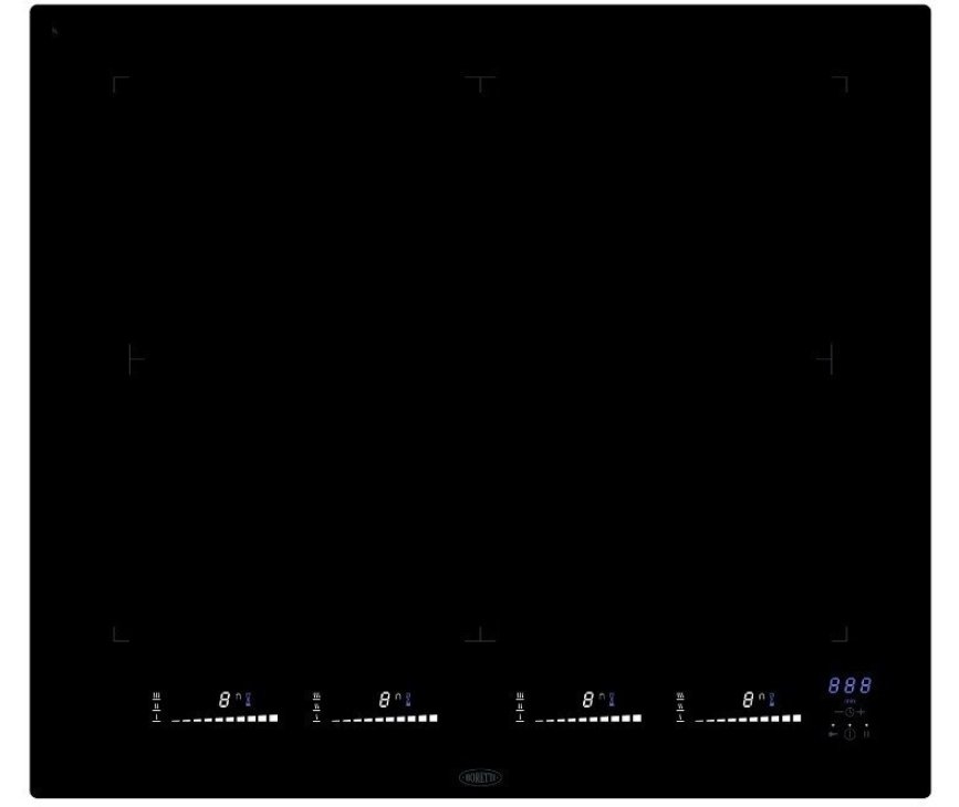 Boretti BIKB60 inductie kookplaat