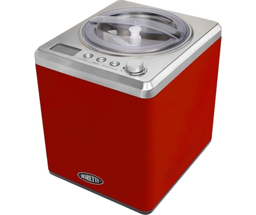 Boretti B101 Gelatiera ijsmachine - rood