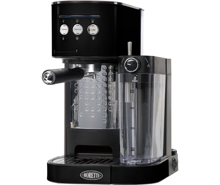 Boretti B400 espresso koffiemachine - zwart