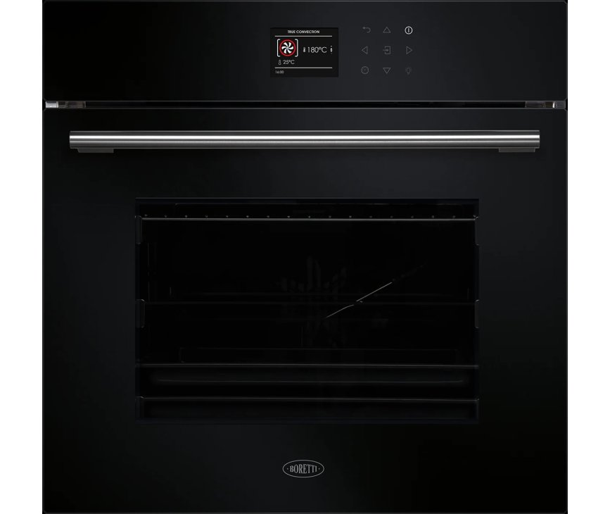 Boretti BPOP60IX inbouw oven met pyrolyse - zwart