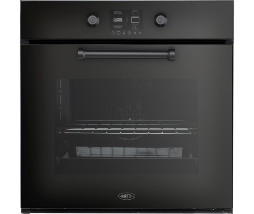 Boretti MLBX60ZW inbouw oven - zwart