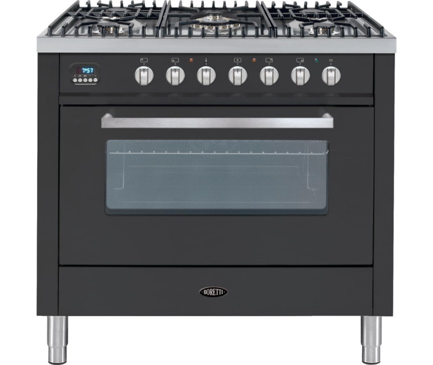 Boretti WGX55AN antraciet fornuis