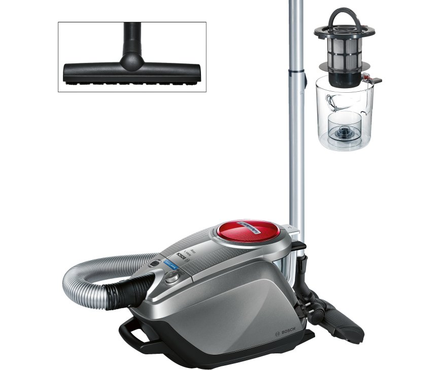 Bosch BGS5PERF rvs-look stofzuiger