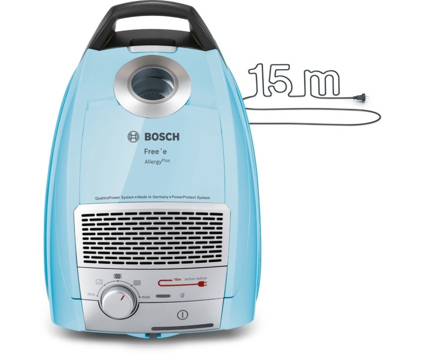 Bosch BSGL5400 blauw stofzuiger