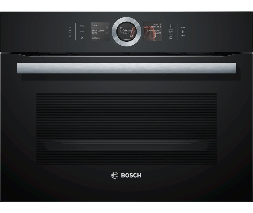 Bosch CSG656RB7 inbouw zwart combi-stoomoven