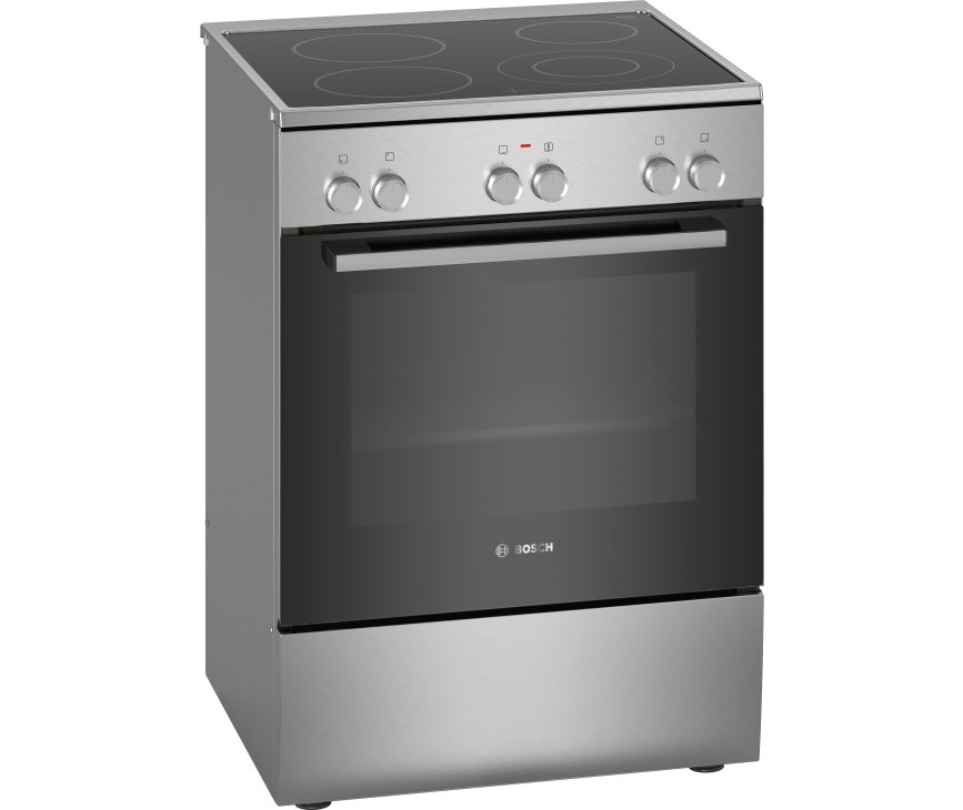 Bosch HKA090150 vrijstaand keramisch fornuis - roestvrijstaal