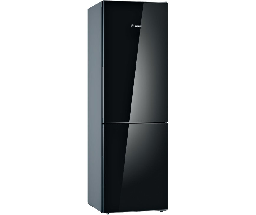 Bosch KGV36VBEAS zwart koelkast