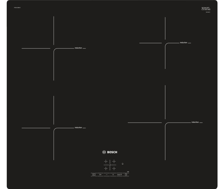 Bosch PIE611BB1E inductie inbouw kookplaat
