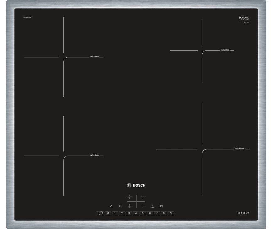 Bosch PIE645FB1M inductie inbouw kookplaat