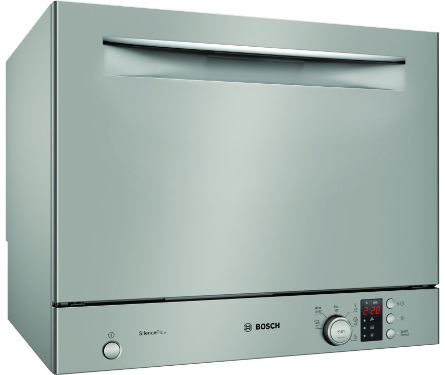 Bosch SKS62E38EU compacte vrijstaande vaatwasser - rvs-look