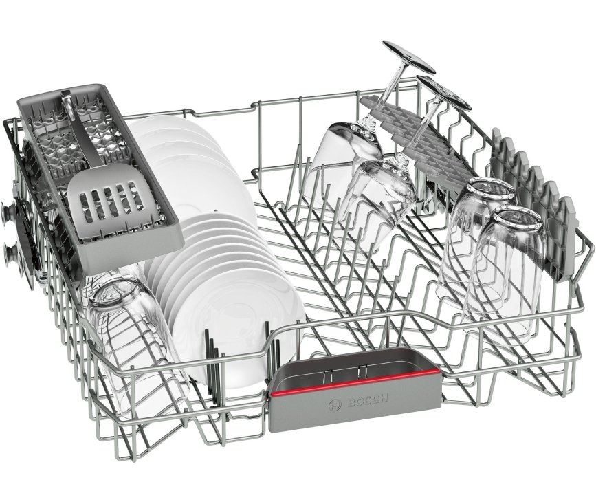 Foto van de bovenkorf van de Bosch SMV46IX10N inbouwvaatwasser