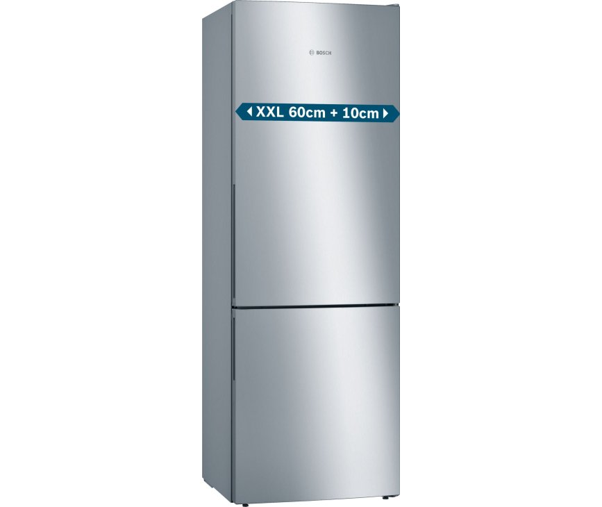 Bosch KGE49VI4A rvs koelkast - NoFrost en 70 cm. breed