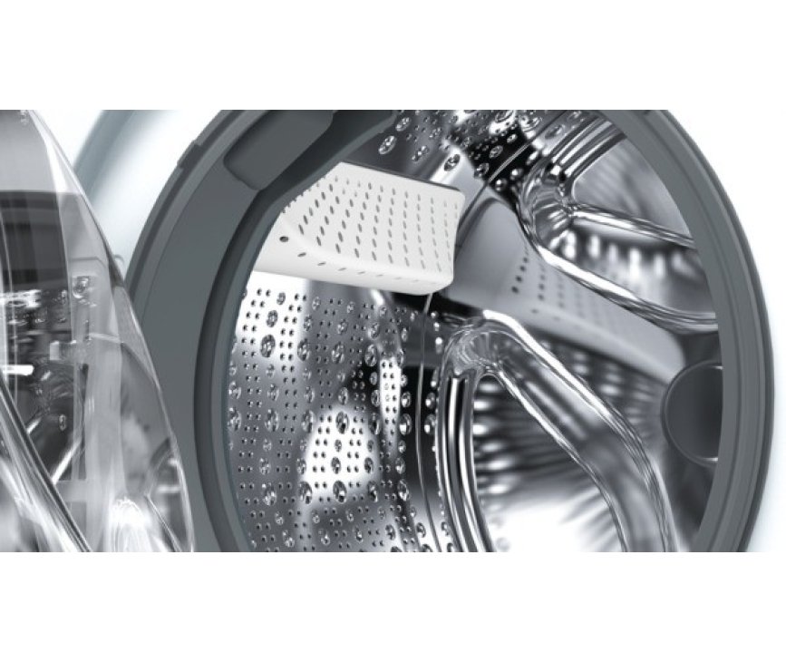 De nieuwe trommel in de Bosch WAQ28496NL wasmachine zorgt voor behoedzamer omgang met uw wasgoed