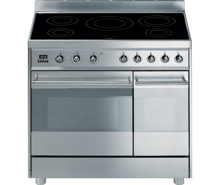 Smeg C92IPX8 inductie fornuis met dubbele oven