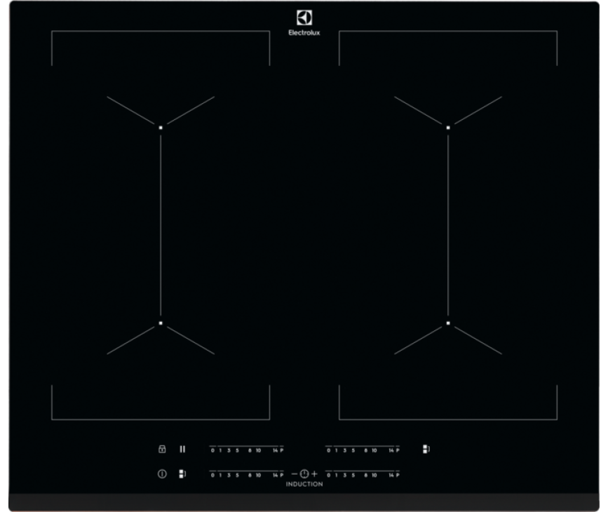 Electrolux EIV644 inbouw inductie kookplaat