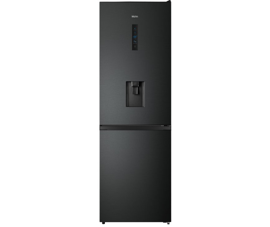 Etna KCV286WZWA koel/vriescombinatie - blacksteel