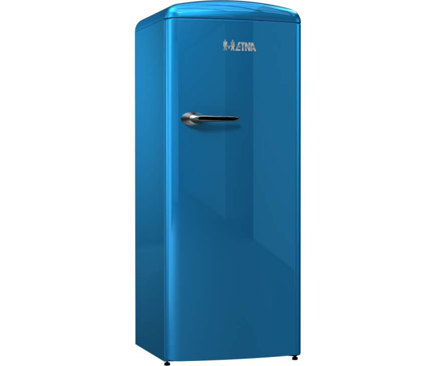 Etna KVV754BLA blauwe koelkast - retro jaren 50 stijl