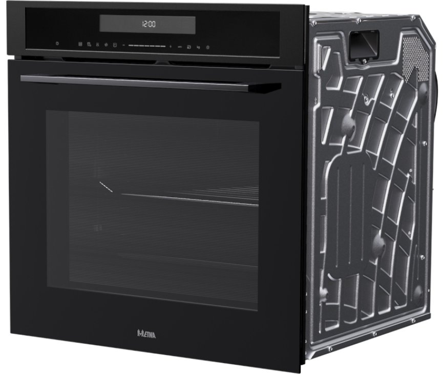 Etna MO670MZ inbouw oven met magnetron - nis 60 cm - mat zwart