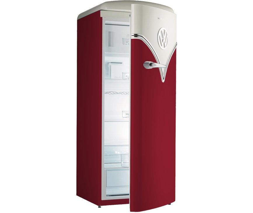 Etna RBT154BOR rood koelkast