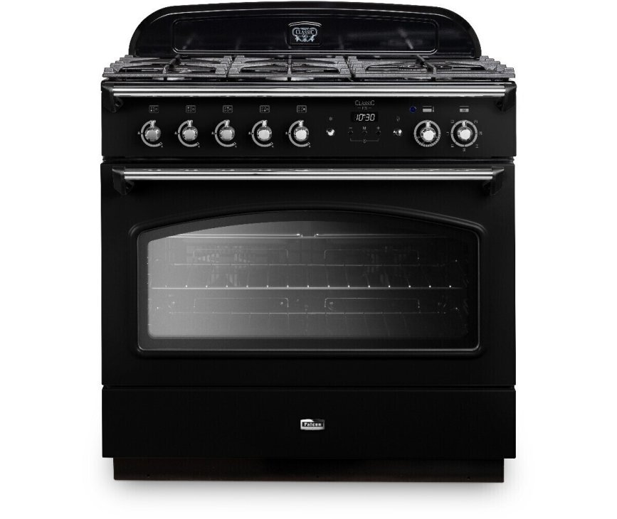 Falcon Classic FX 90 gas zwart fornuis