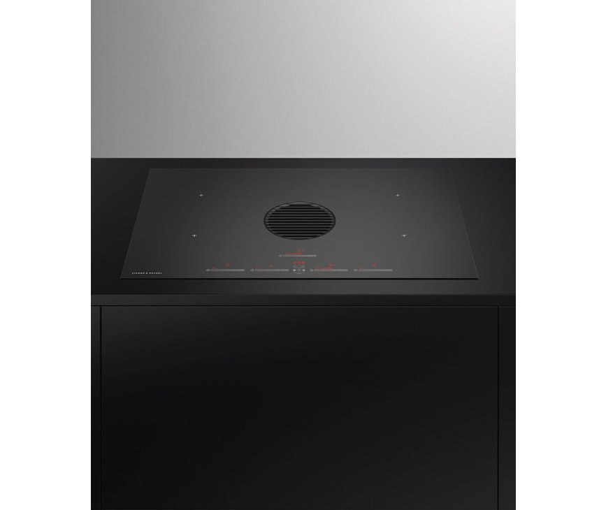 Fisher & paykel CID834DTB4 inbouw inductie kookplaat met afzuiging