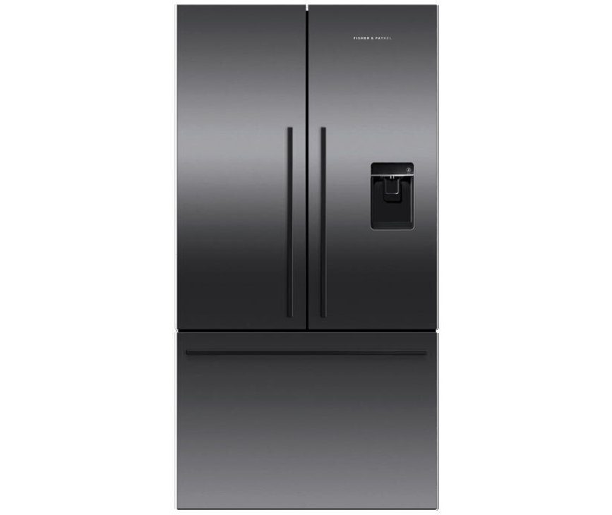 Fisher & paykel RF540ADUSB5 side-by-side koelkast - blacksteel