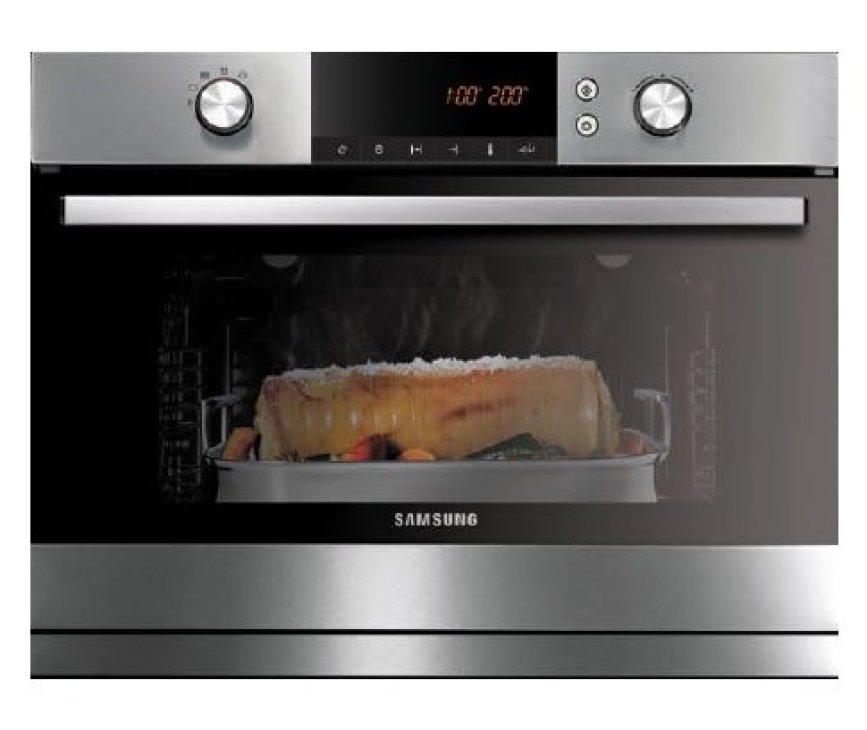 Binnenzijde van de Samsung FQ115T002 inbouw combinatie oven met magnetron functie