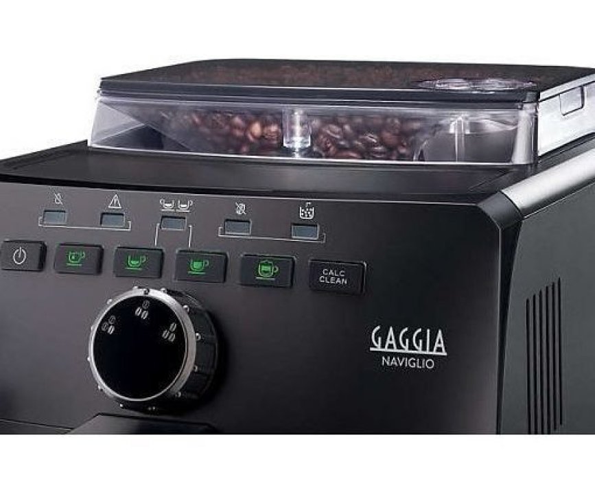 De Gaggia HD8749/01 heeft een eenvoudige bediening met druktoetsen.