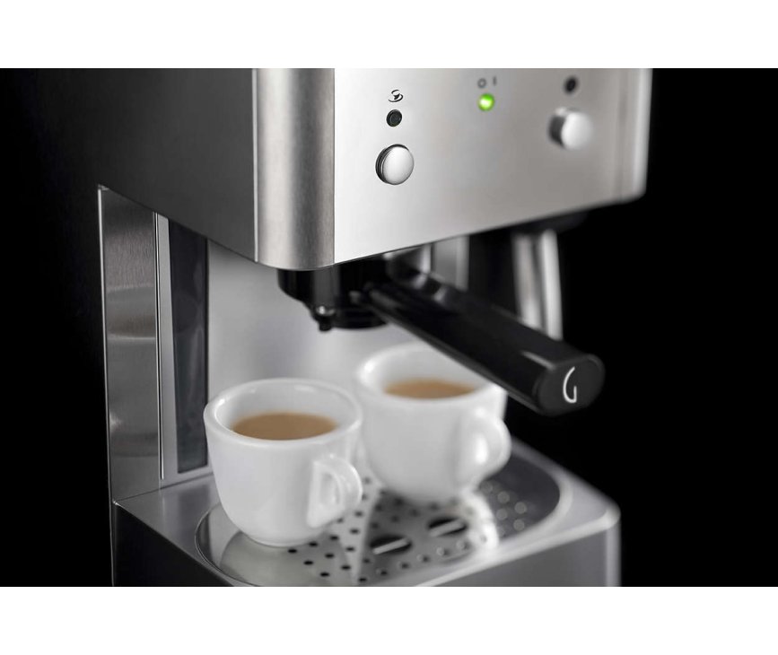 Indien gewenst kunt u met de RI8427/11 twee espresso koffie tegelijkertijd bereiden