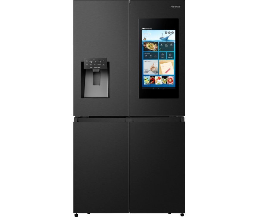 Hisense RQ760N4IFE side-by-side koelkast - blacksteel