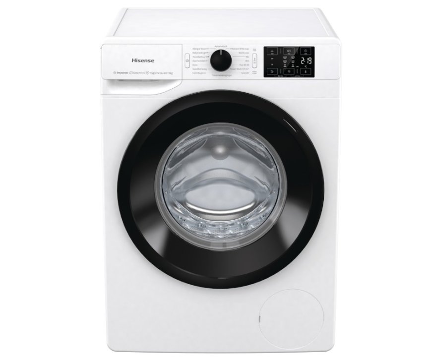 Hisense WFGE901439VMQ wasmachine met 9 kg. en 1400 toeren
