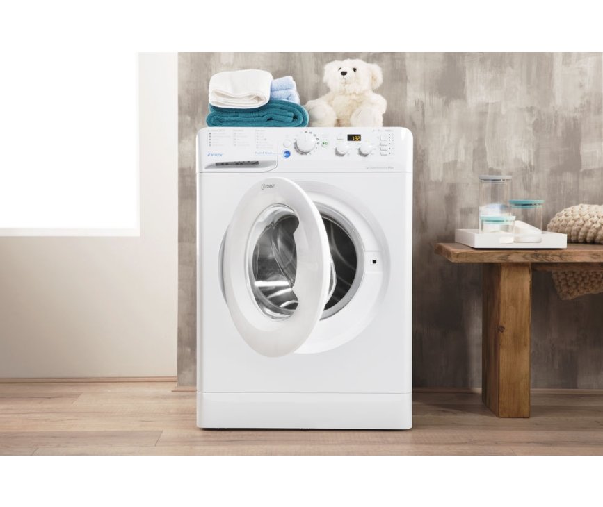 Met de Indesit BWE 71452 W NL wasmachine heeft een sterke machine voor een zachte prijs