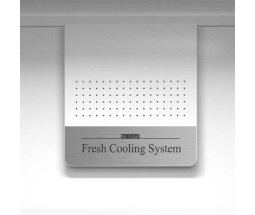 De Inventum IKV1784S koelvriescombinatie is uitgevoerd met het Fresh Cooling System