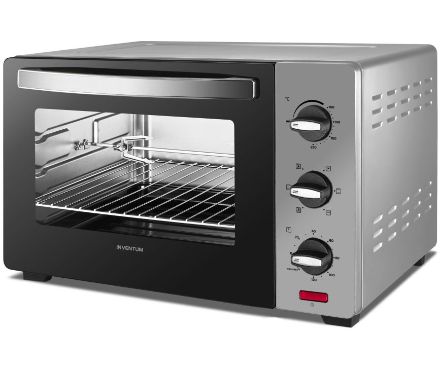 Inventum OV307S vrijstaande oven - zilver